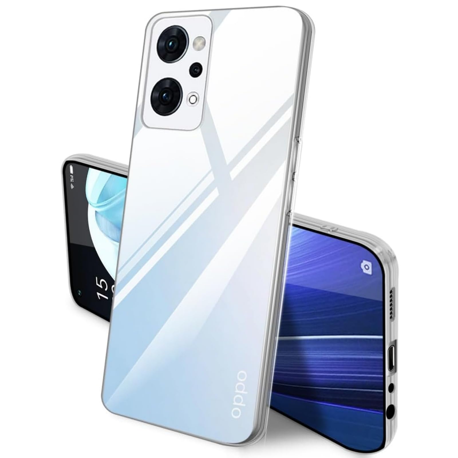 OPPO Reno9 A ホワイト ケース付き Amazon.co.jp: Top HGSM OPPO Reno9 A / Reno7a 互換 ケース クリア 耐